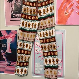 Holiday Bear Print Pajama Pants